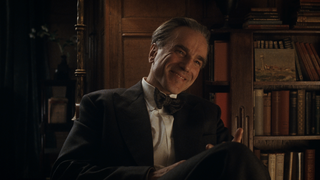 Watch Daniel Day-Lewis get into a very stately food fight on the set of <i>Phantom Thread</i>